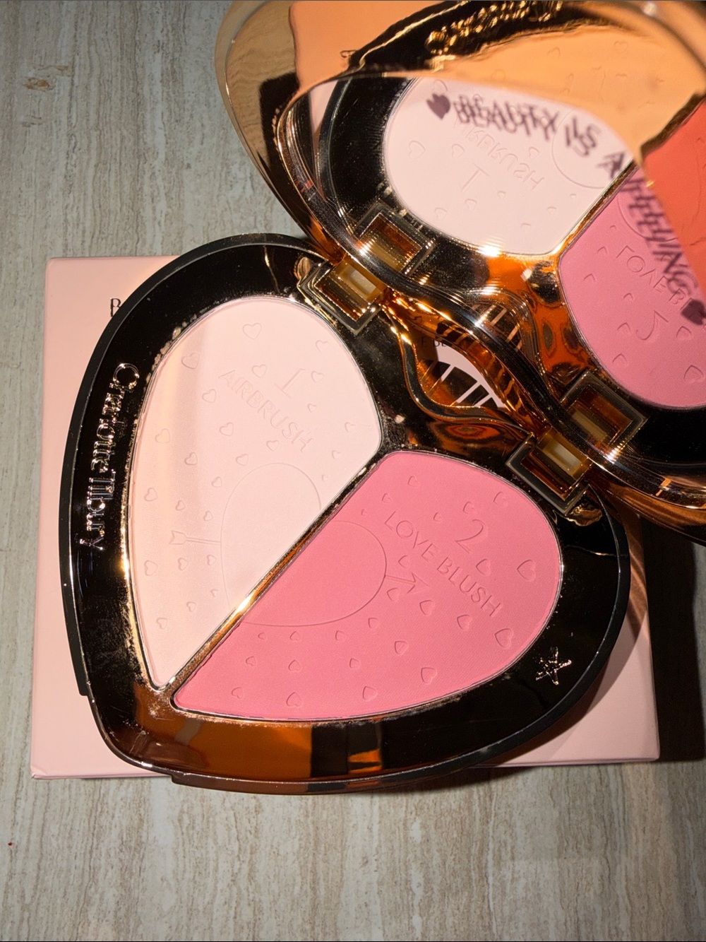 Charlotte Tilbury Soulmates Palette — pillowtalk flawless pink
